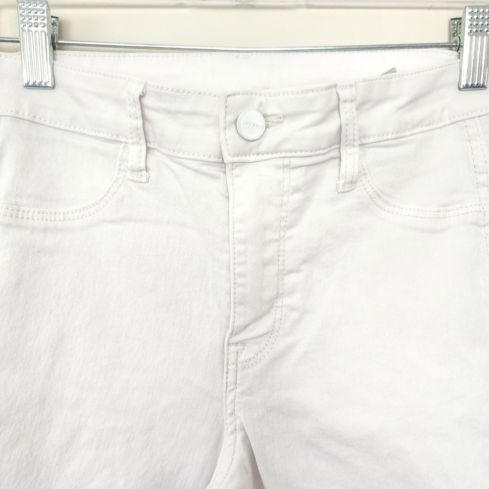 HM White Skinny Ankle Jeans‎ Regular Waist 27 &Denim Solid Stretch Pants